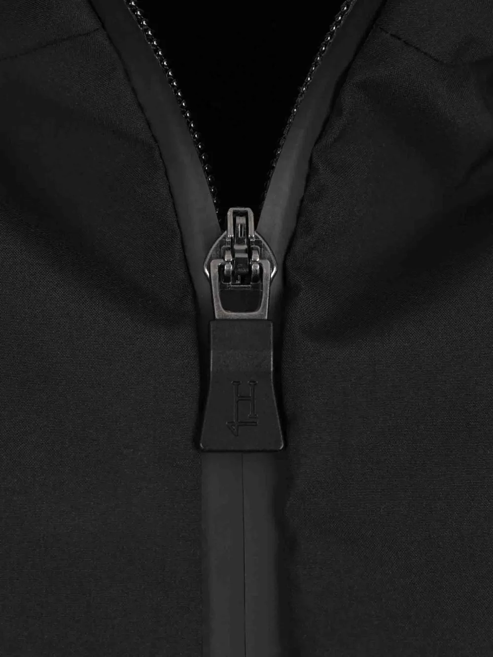 Herno Jack met capuchon en rits Zwart