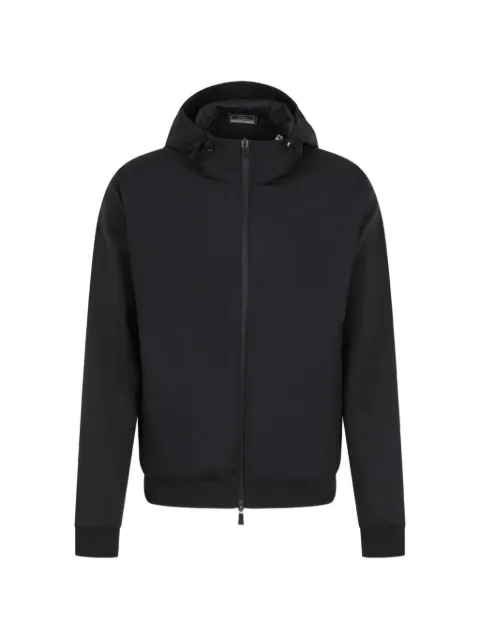 Herno hooded zip jacket
