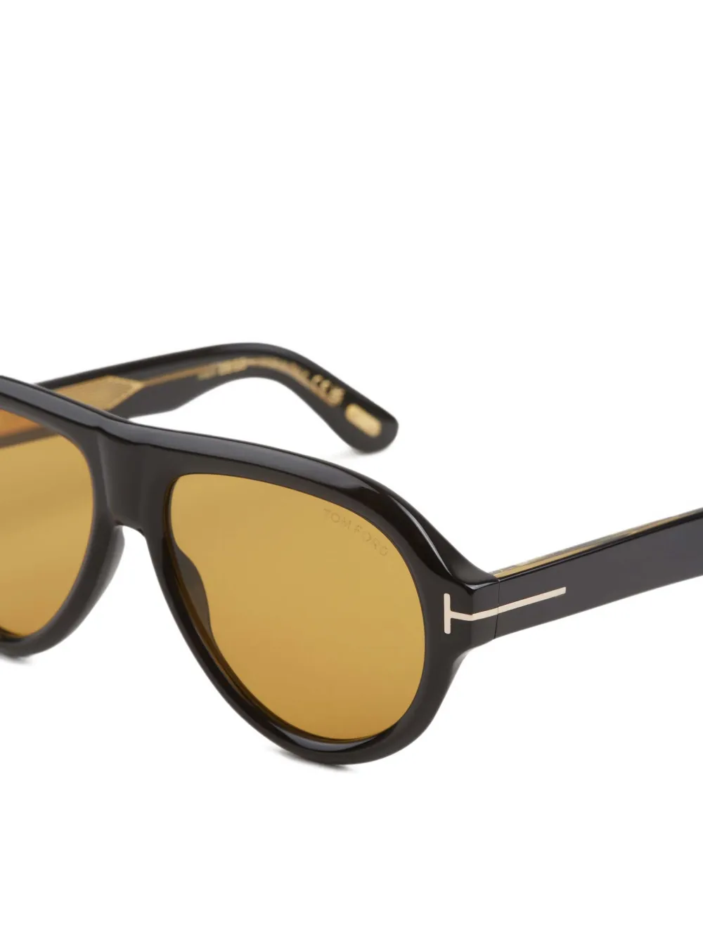  Tom Ford Eyewear Pilot-frame Sunglasses - Black 