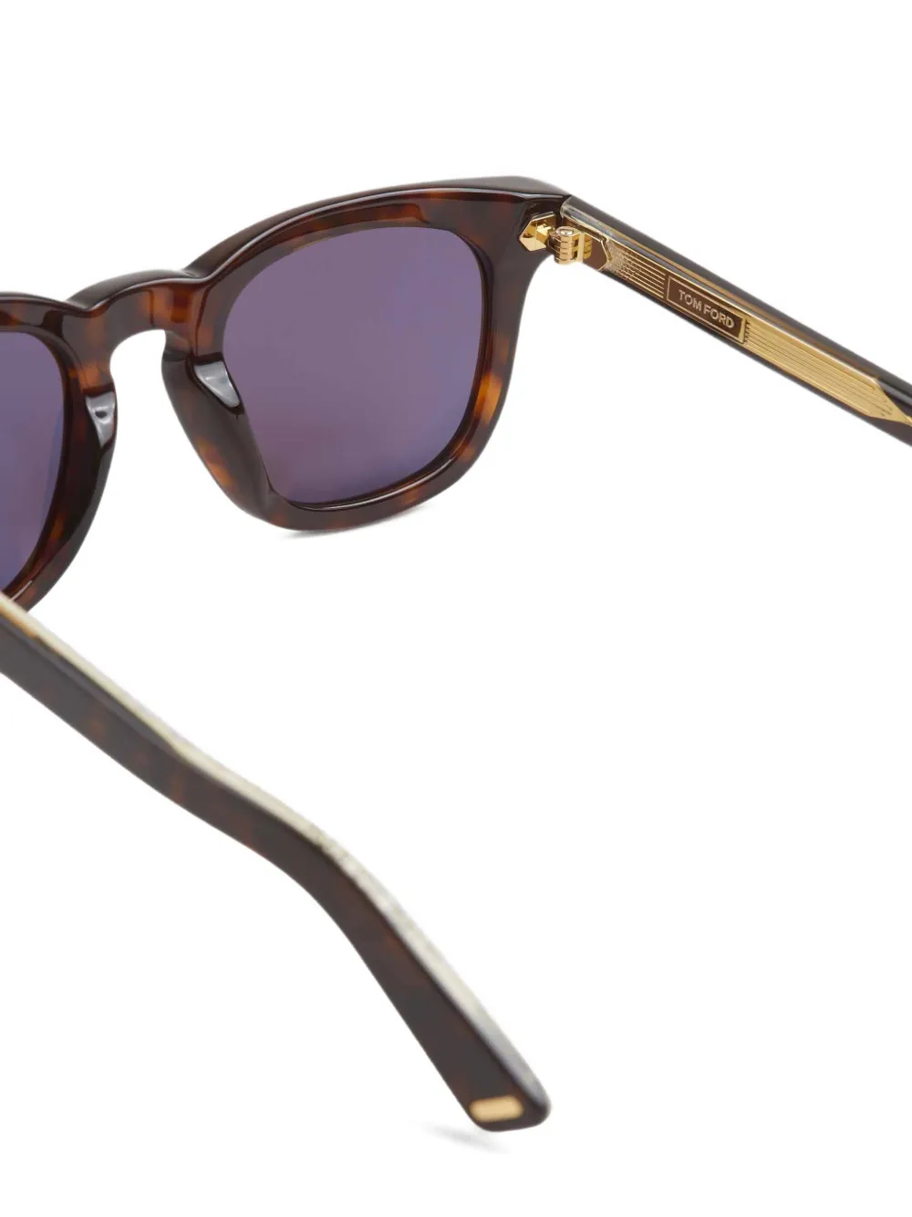  Tom Ford Eyewear Square-frame Sunglasses - Brown 