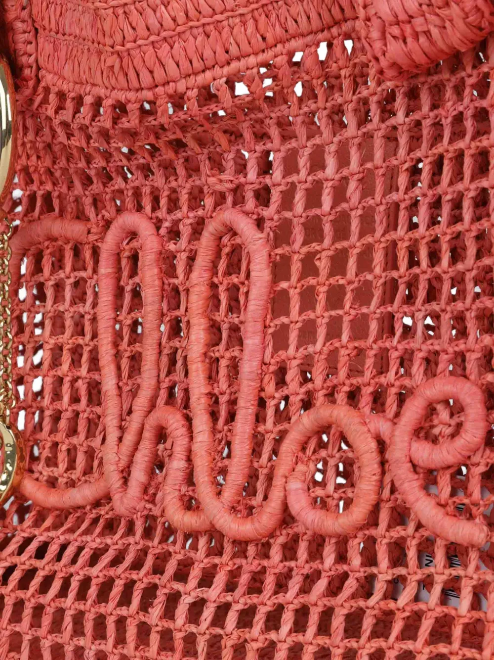 Chloé Raffia tas Roze