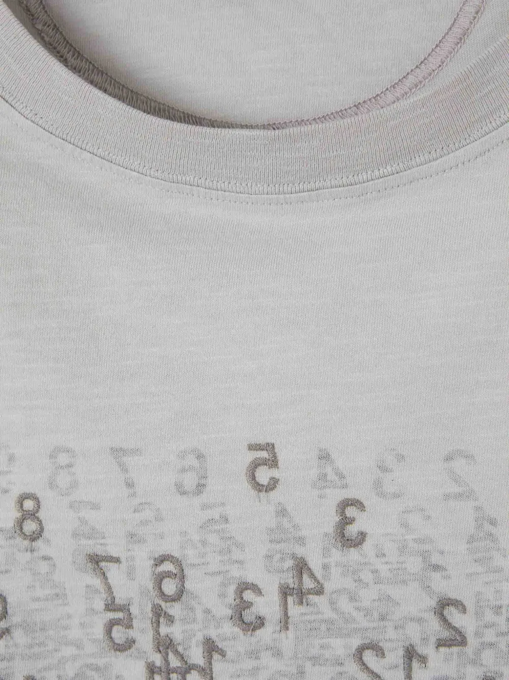 Maison Margiela T-shirt met lange mouwen Grijs