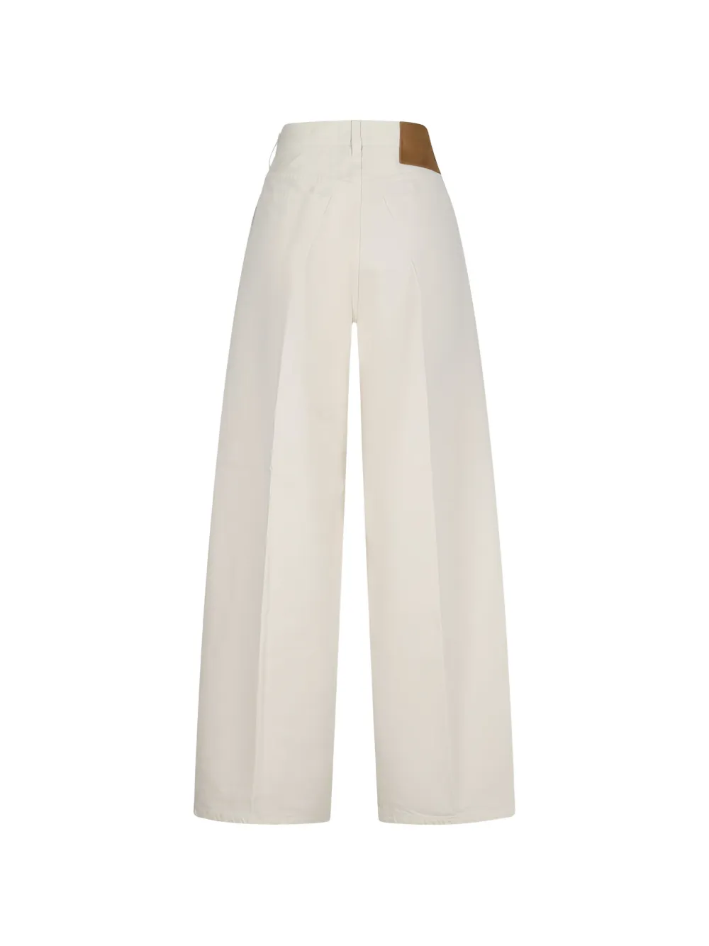 Haikure Jeans Bethany a gamba ampia - Toni neutri