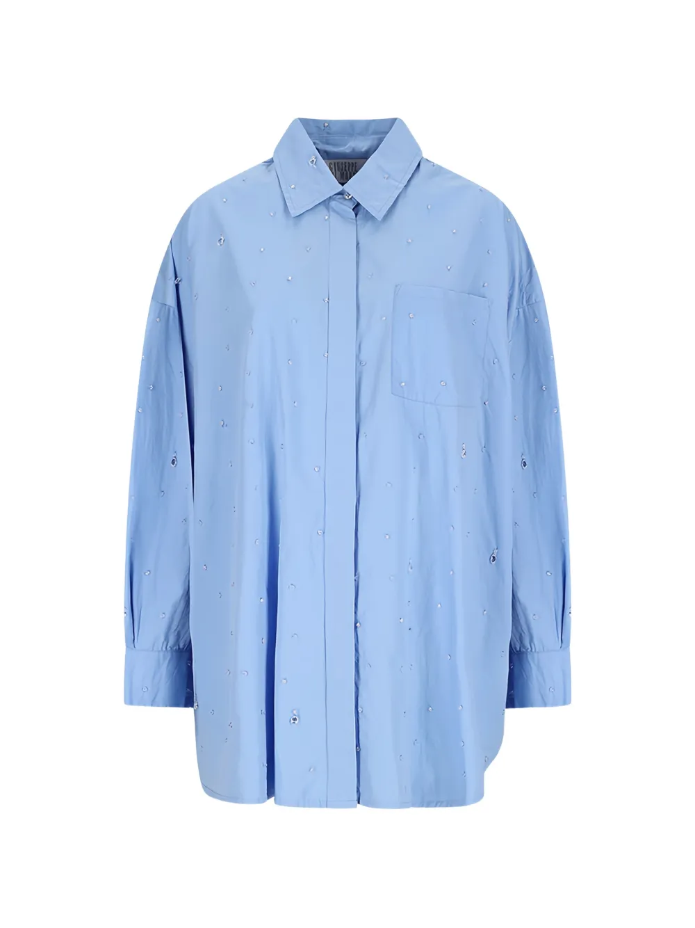 Giuseppe Di Morabito embellished chest-pocket shirt - Blu