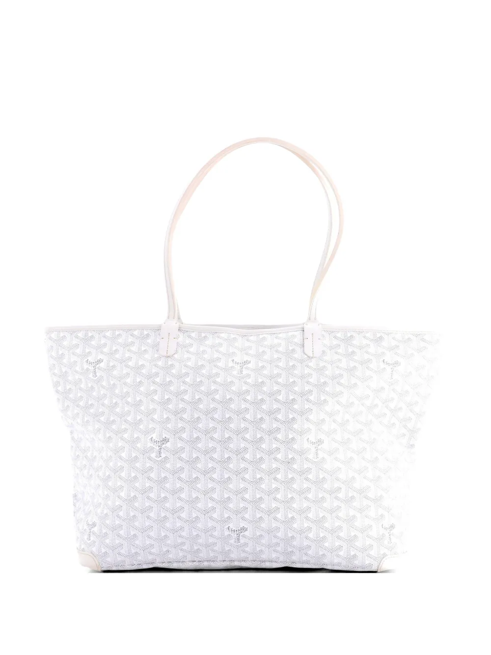 Goyard Pre-Owned Artois Tote Coated Canvas MM shoulder bag - Bianco