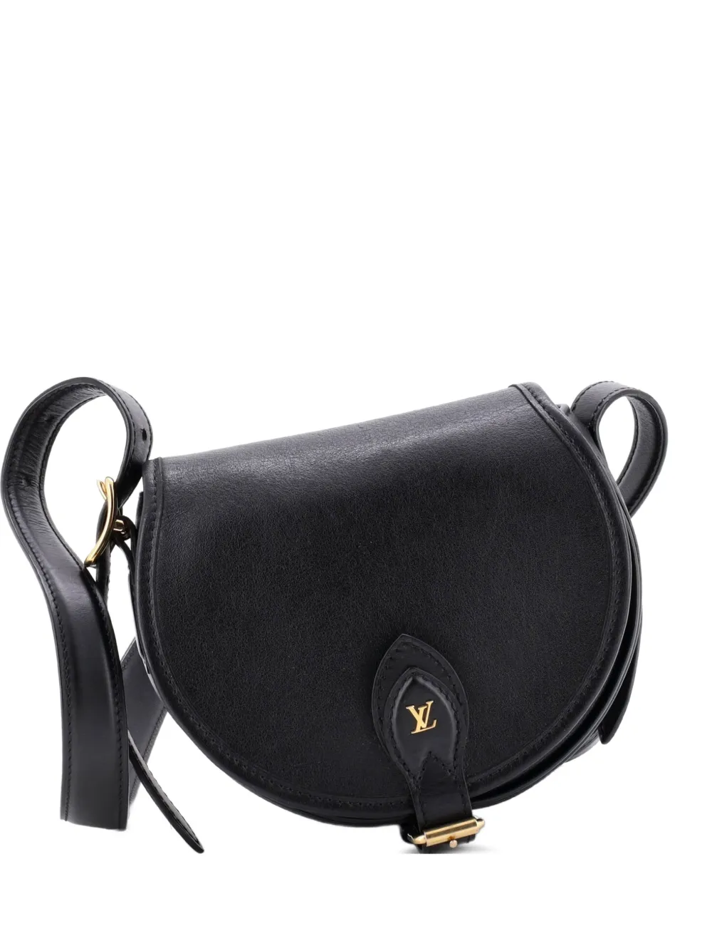 Louis Vuitton Pre-Owned Tambourin NM Handbag Leather crossbody bag - Nero