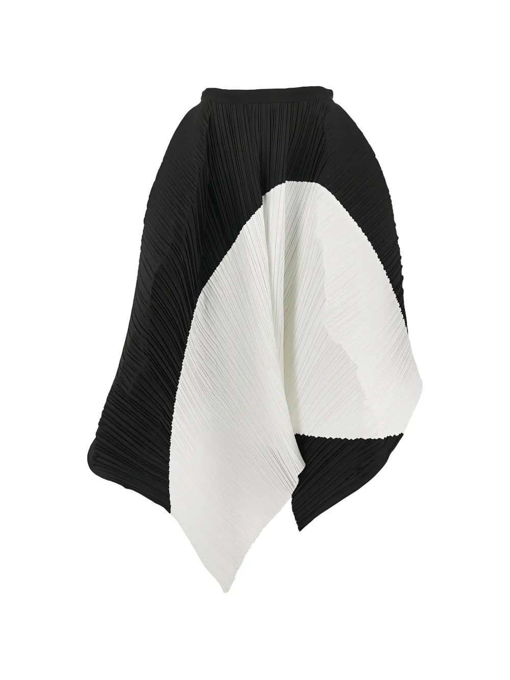 ENTIRE STUDIOS pleated midi skirt - Nero