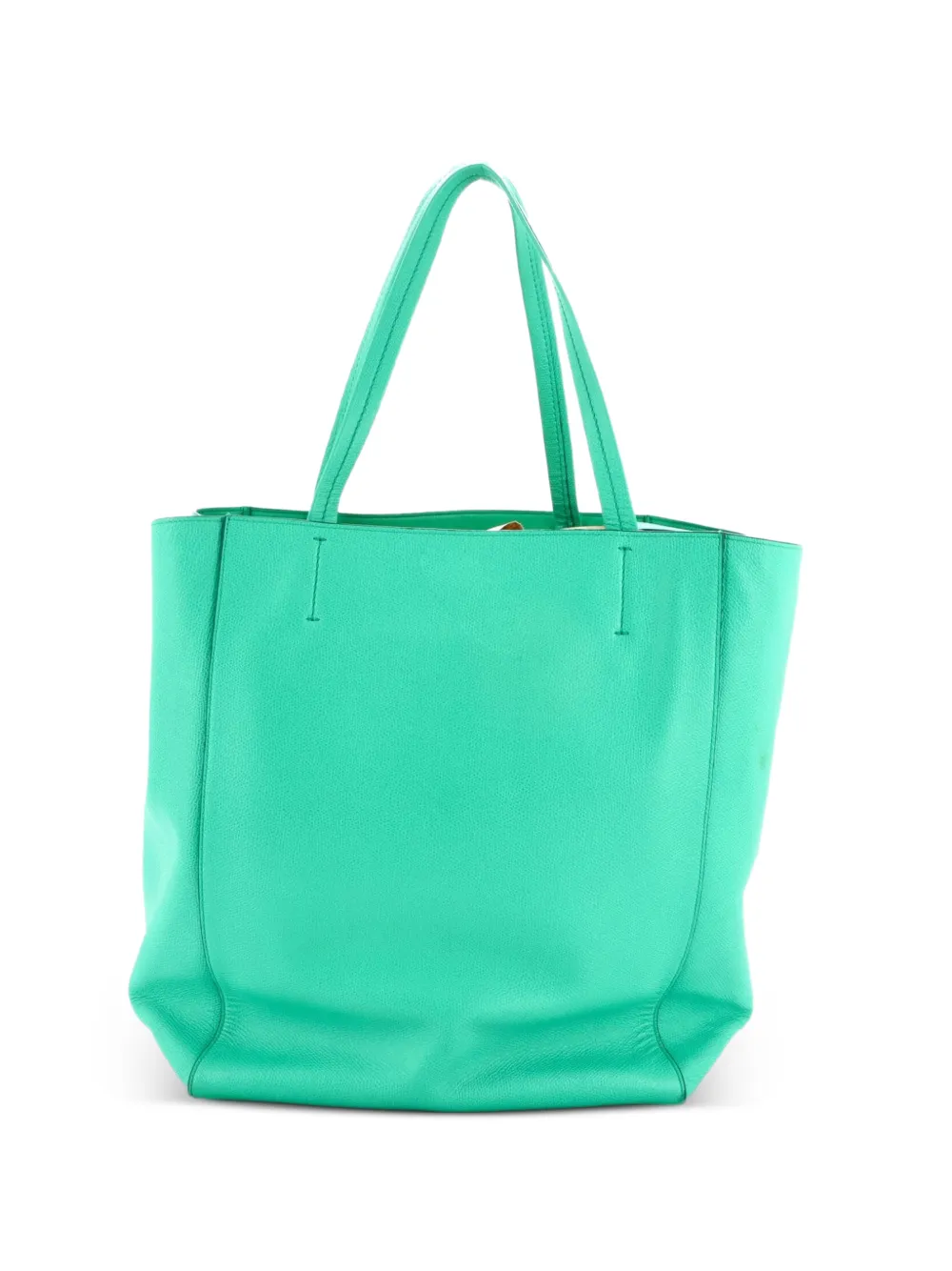 Celine Pre-Owned Phantom Cabas Leather Large tote bag - Verde
