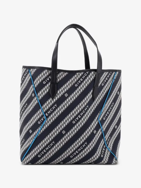 Givenchy Pre-Owned Bond Shopper Logo Jacquard Canvas Medium tote bag