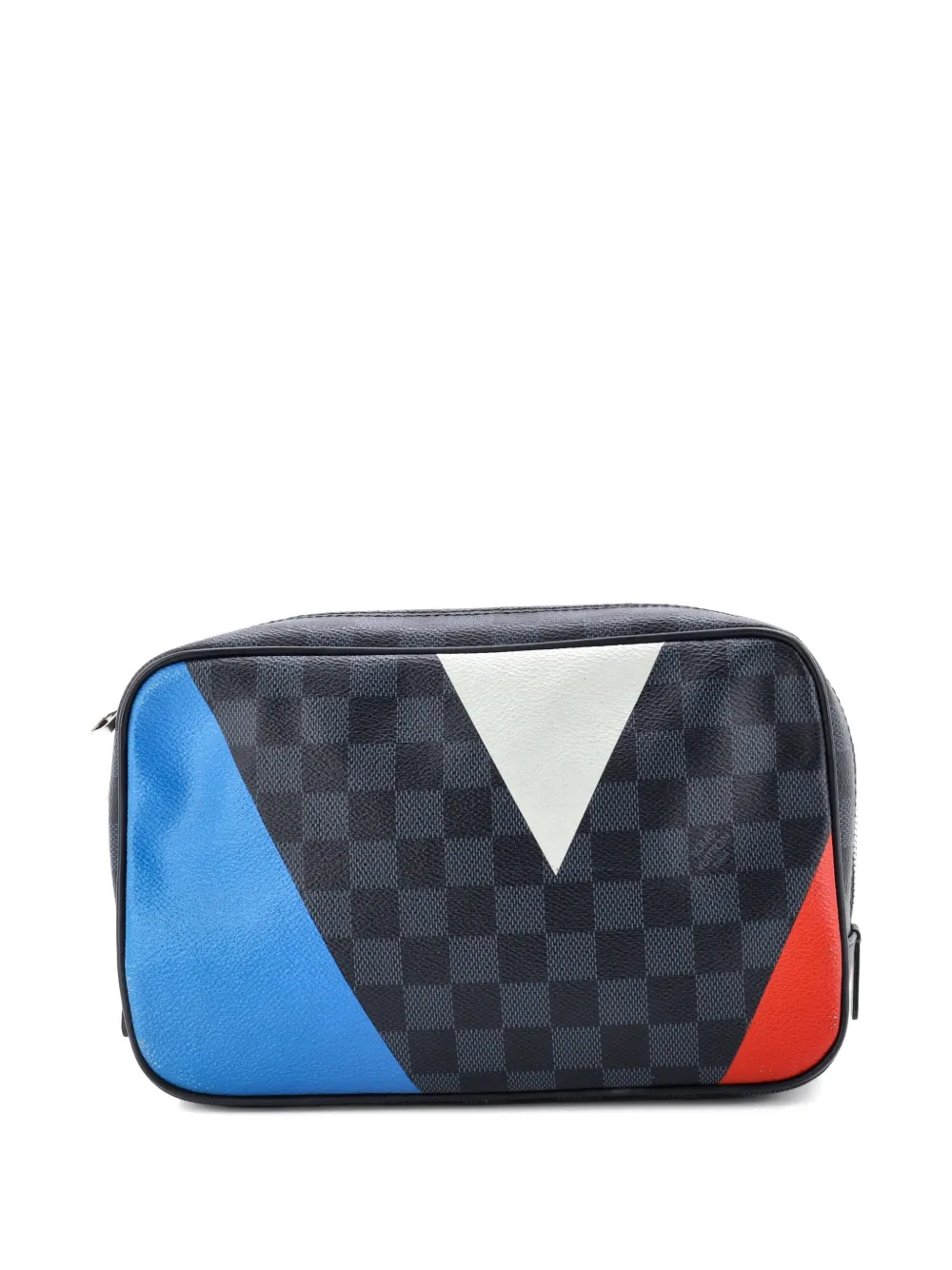 Louis Vuitton Pre-Owned Toiletry Regatta Damier Cobalt GM pouch - Blu