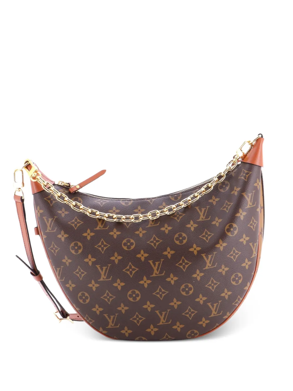 Louis Vuitton Pre-Owned Loop Reverse Monogram Canvas hobo bag - Marrone