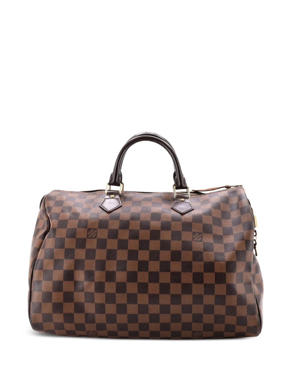 Louis Vuitton Pre-Owned Speedy Handbag Damier 35 satchel - Marrone