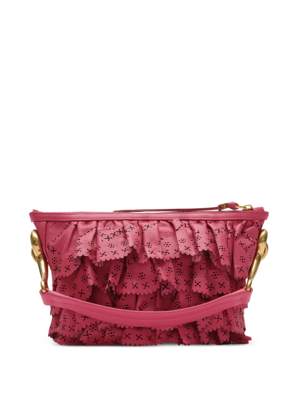 Burberry Mini-tas met ruches Roze