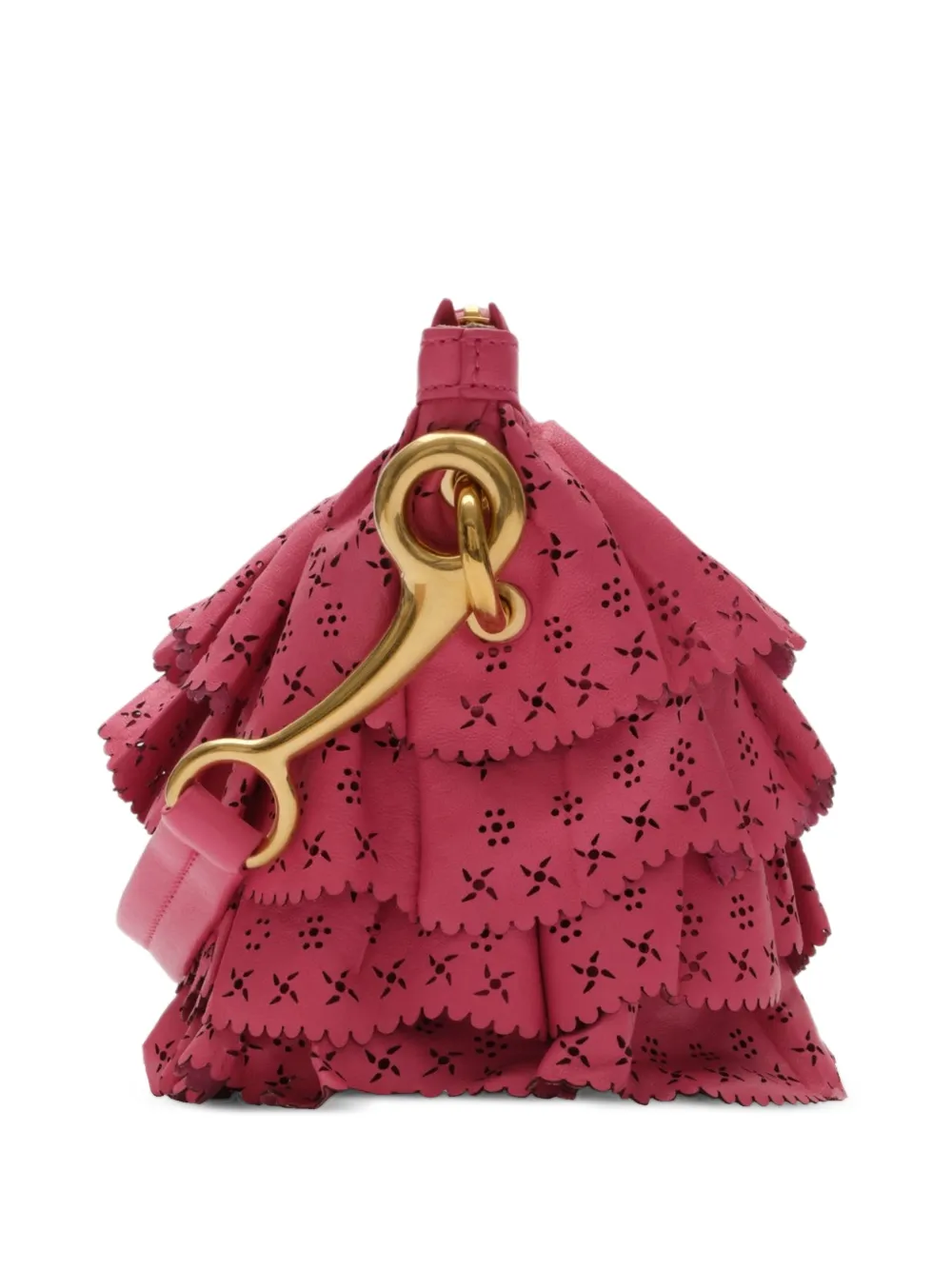 Burberry Mini-tas met ruches Roze