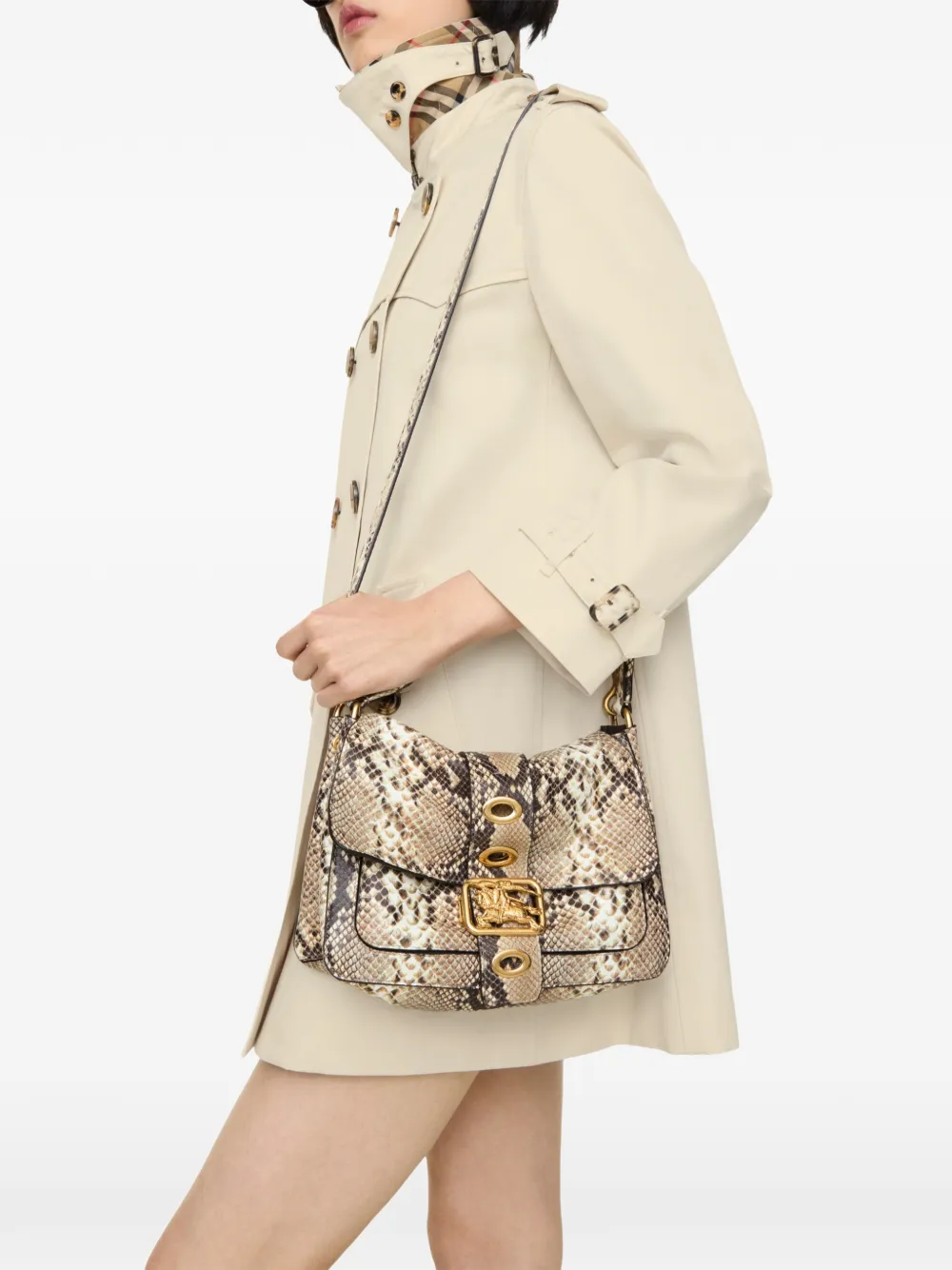 Burberry Rider kleine tas Beige