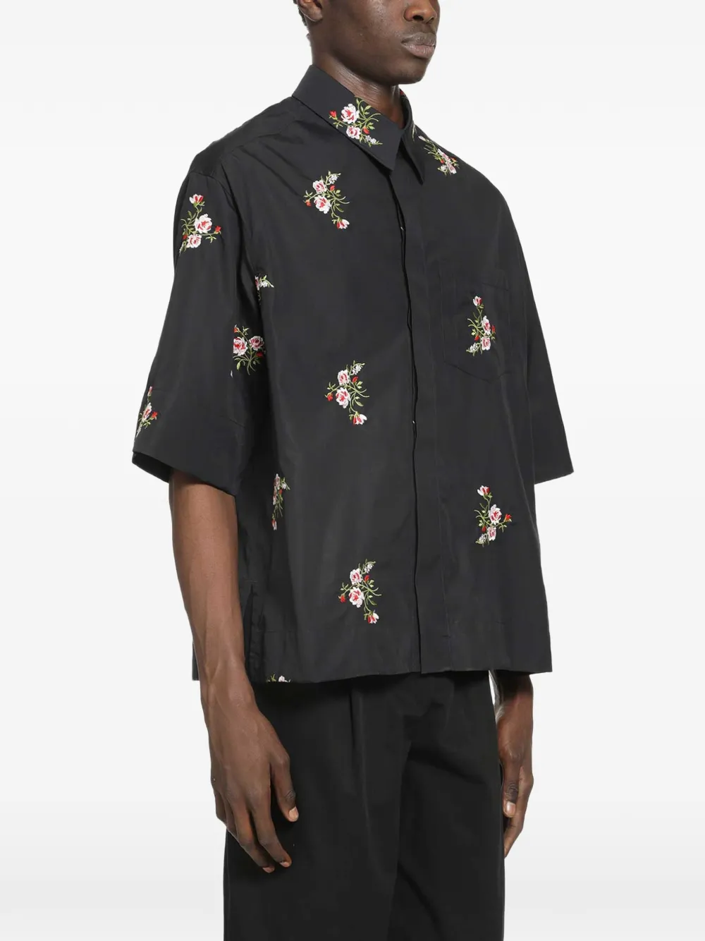 Simone Rocha 플로럴 셔츠 | Image 2