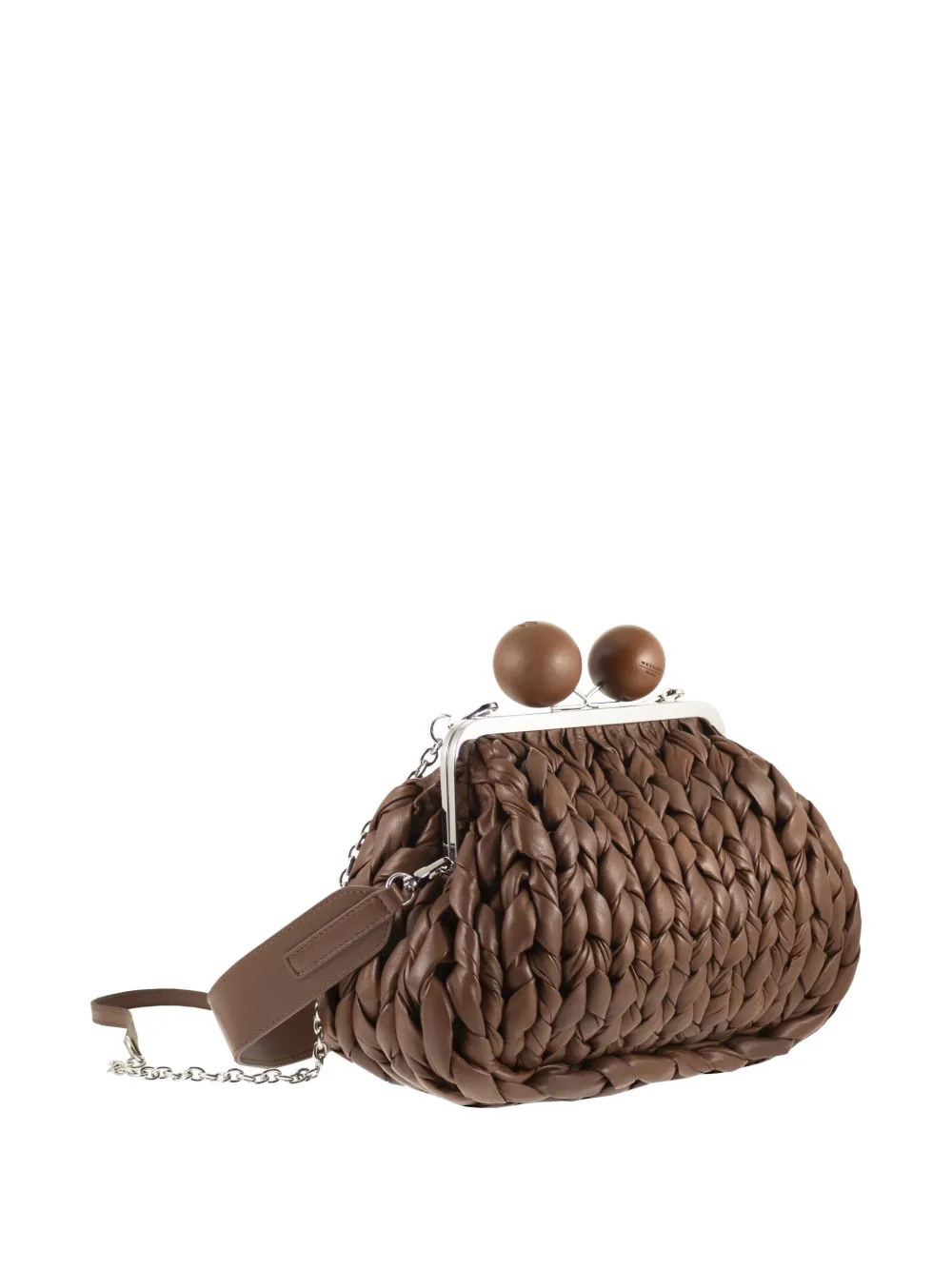  Weekend Max Mara Medium Pasticcino Clutch Bag - Brown 