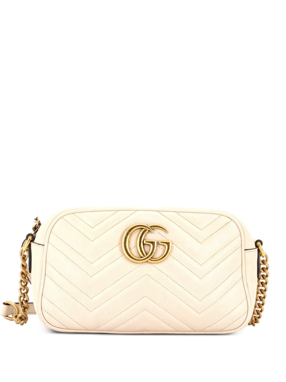 Gucci Pre-Owned GG Marmont Shoulder Bag Matelasse Leather Small crossbody bag - Toni neutri