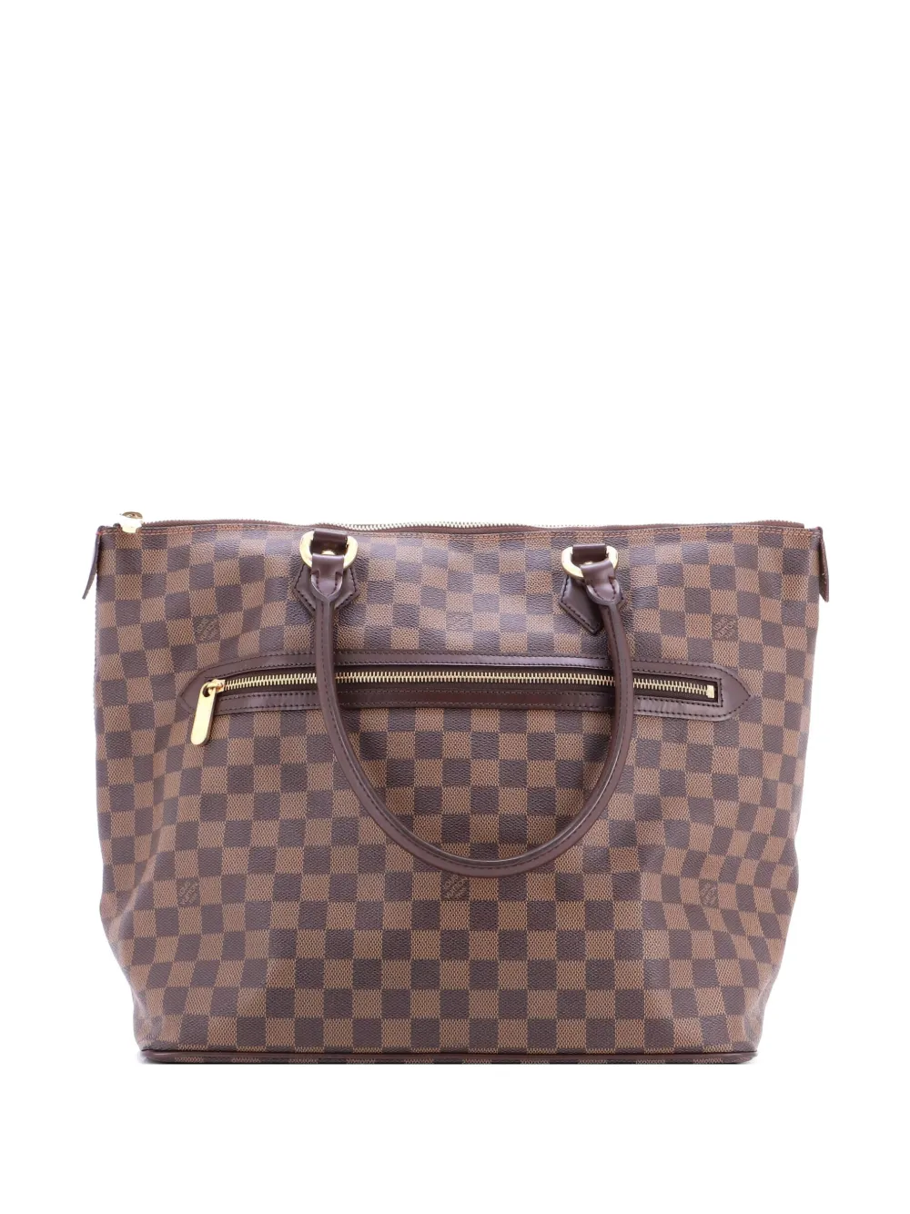Louis Vuitton Pre-Owned Saleya Handbag Damier GM tote bag - Brown