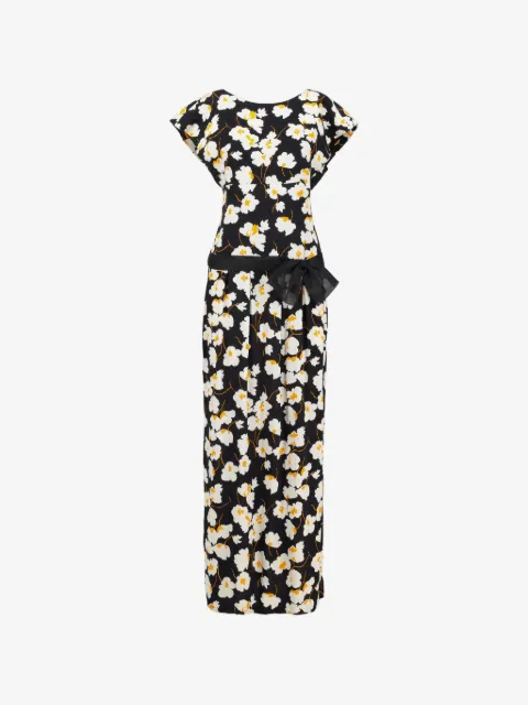 Andrè Laug Vintage crew-neck midi dress