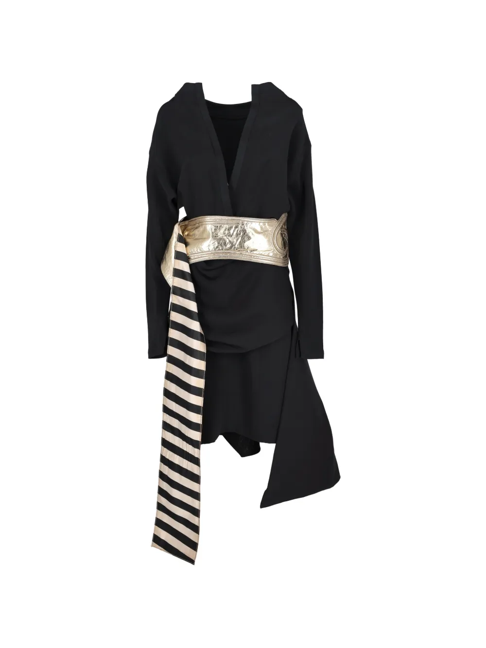 Gianfranco Ferré Pre-Owned V-neck dress - Nero