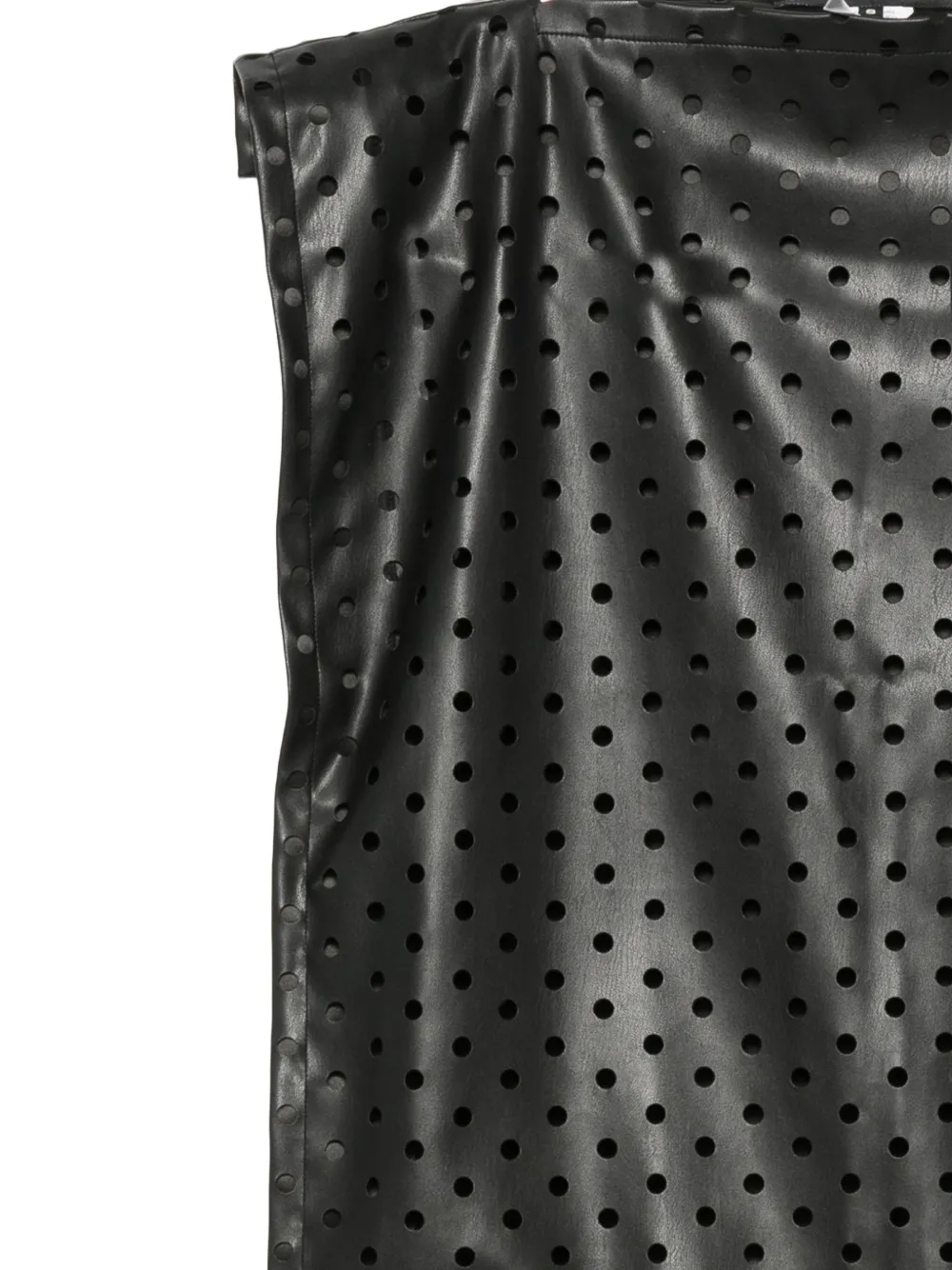 Junya Watanabe Mouwloze top met geperforeerde details Zwart
