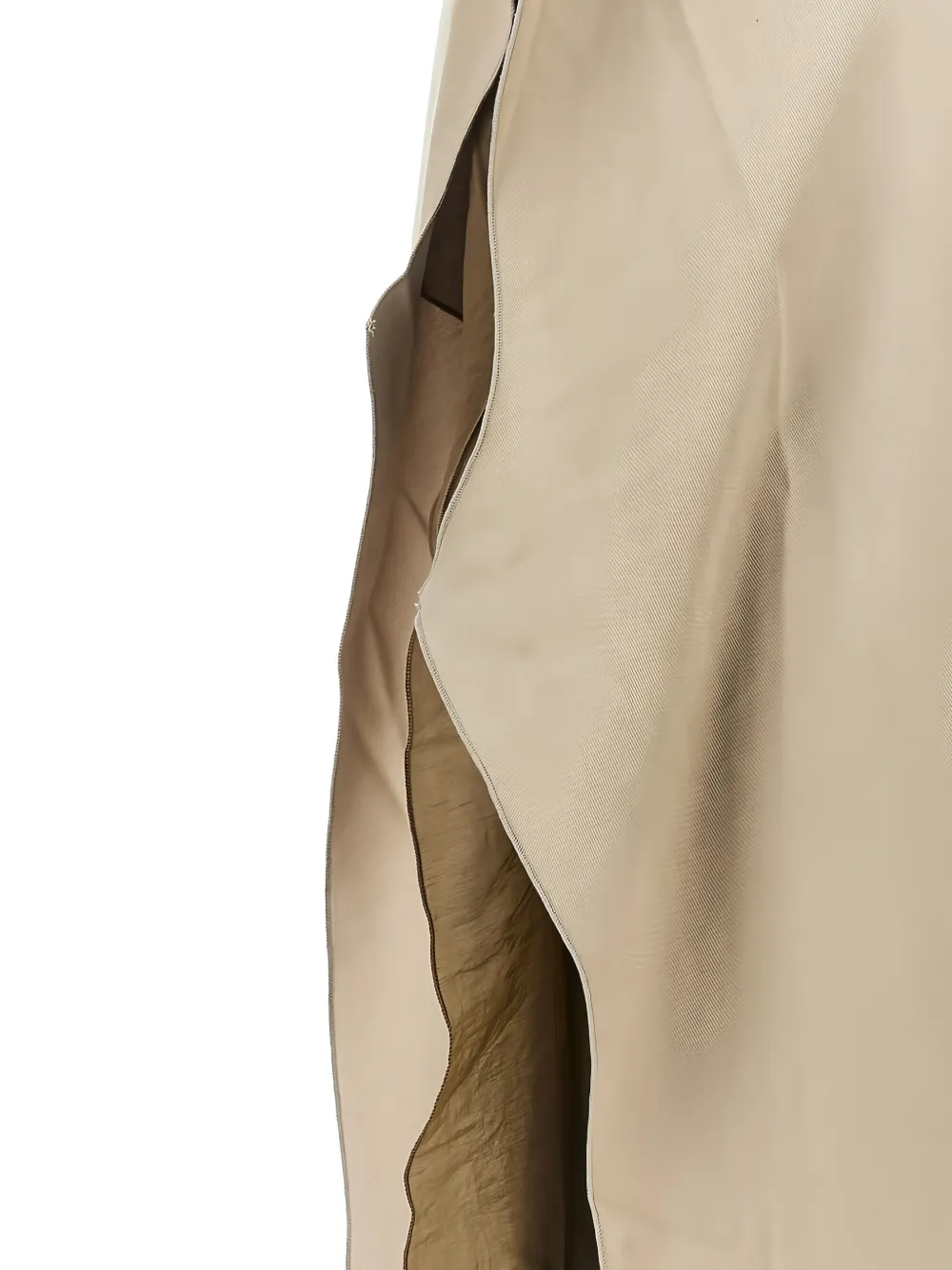  Entire Studios V-neck Maxi Dress - Neutrals 