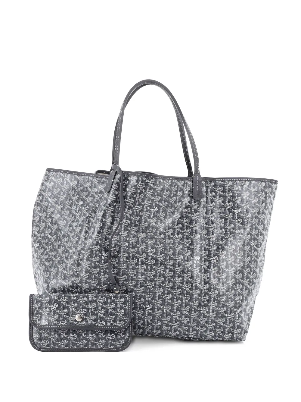 Goyard Pre-Owned Saint Louis Coated Canvas GM tote bag - Grigio