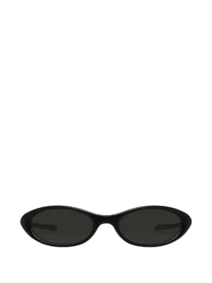Gentle Monster Turbo M01 oval-frame Sunglasses | Black | FARFETCH