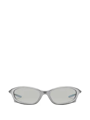 Gentle Monster Turbo M01 oval-frame Sunglasses | Black | FARFETCH