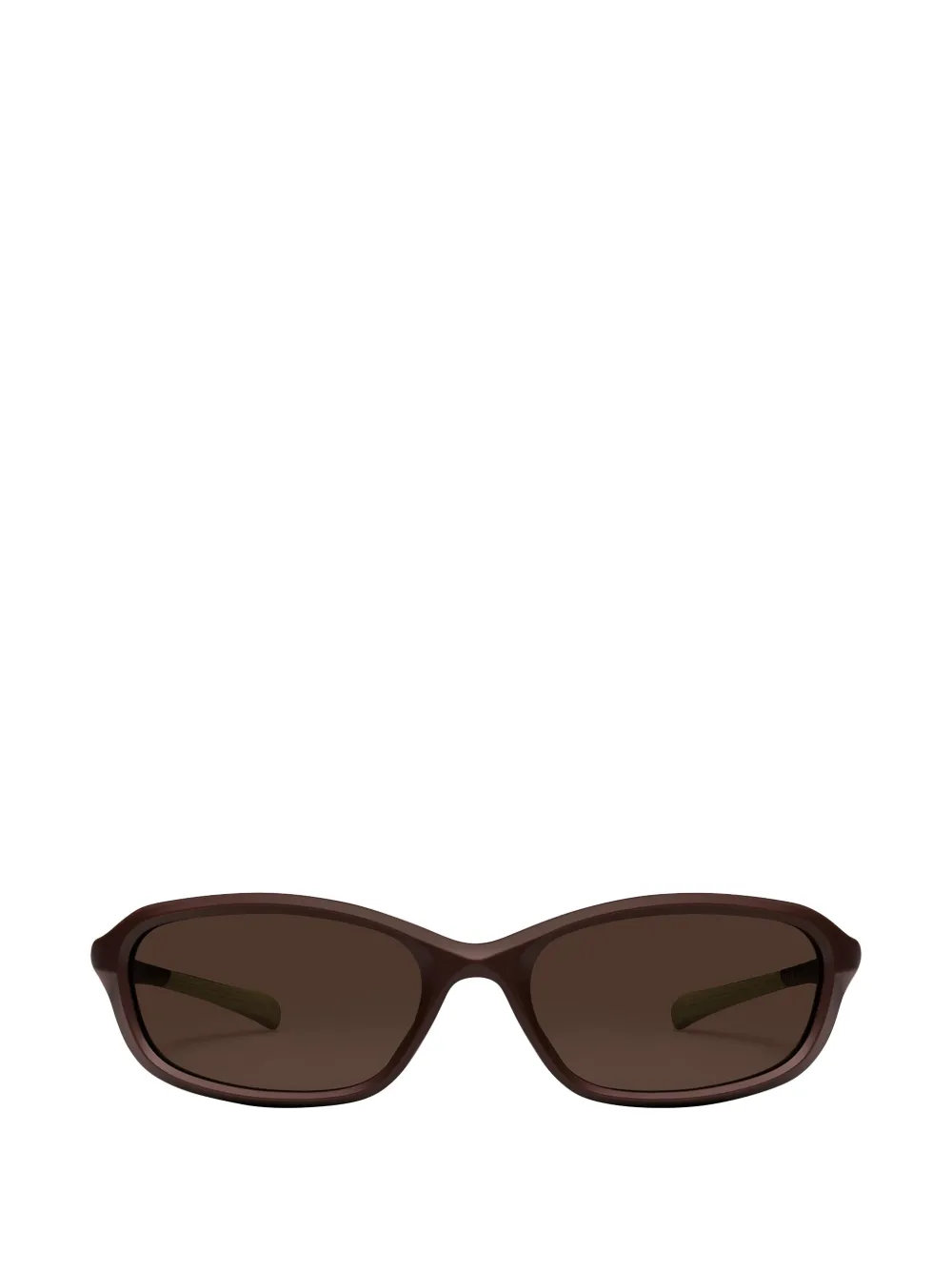 Gentle Monster Volt MBR5 oval-frame sunglasses - Marrone
