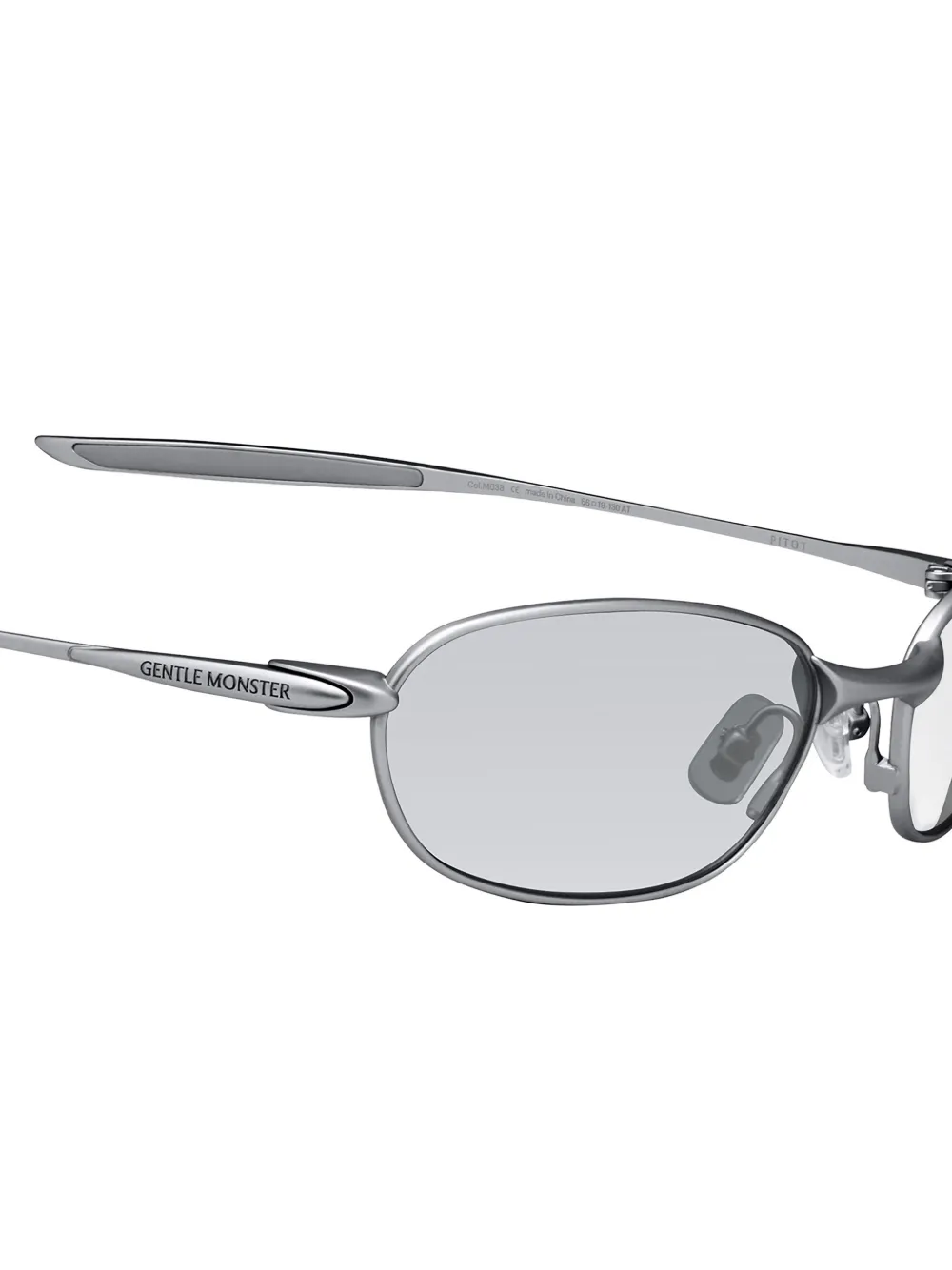 小物 gentle monster sunglass Gentle Monster Pitot M021 oval-frame Sunglasses | Grey | FARFETCH RO