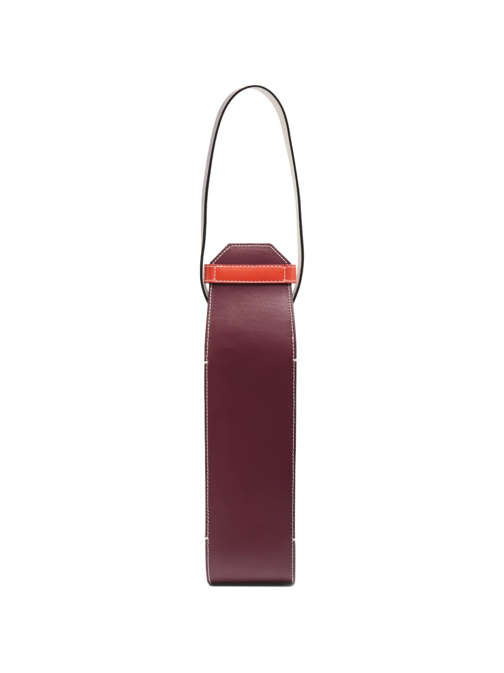  Lancel Portabiberones Cuero Con Diseño Colour Block - Verde 