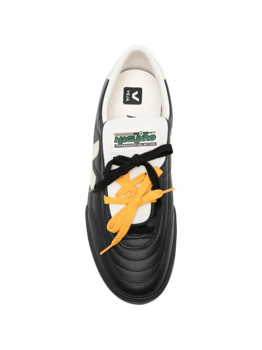 Magliano x Veja sneakers met vlakken en veters Zwart