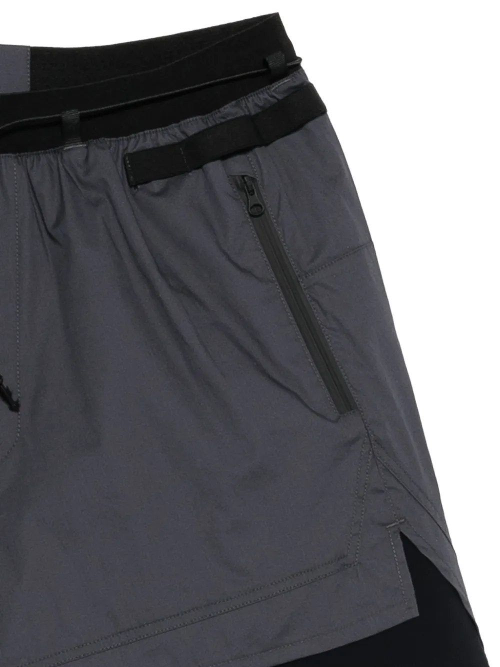 GR10K Shorts met rits Grijs