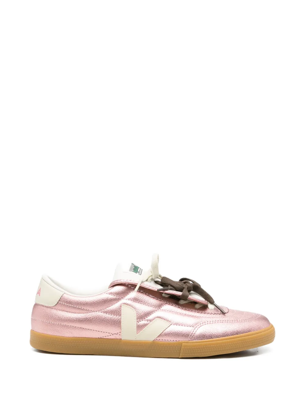Magliano x Veja logo-patch sneakers - Rosa
