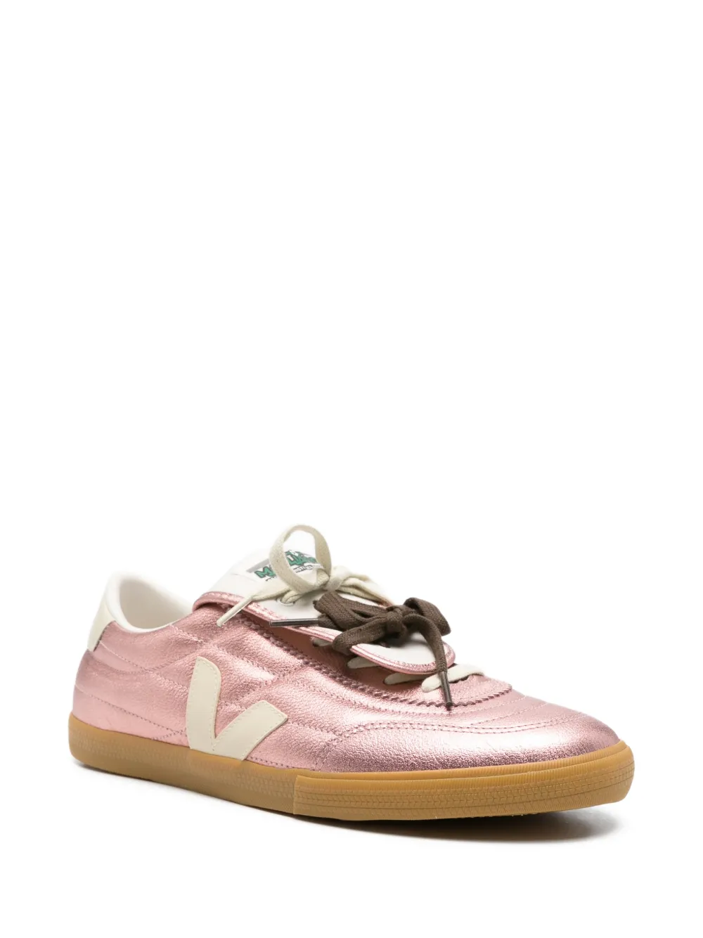 Magliano x Veja sneakers met logopatch Roze