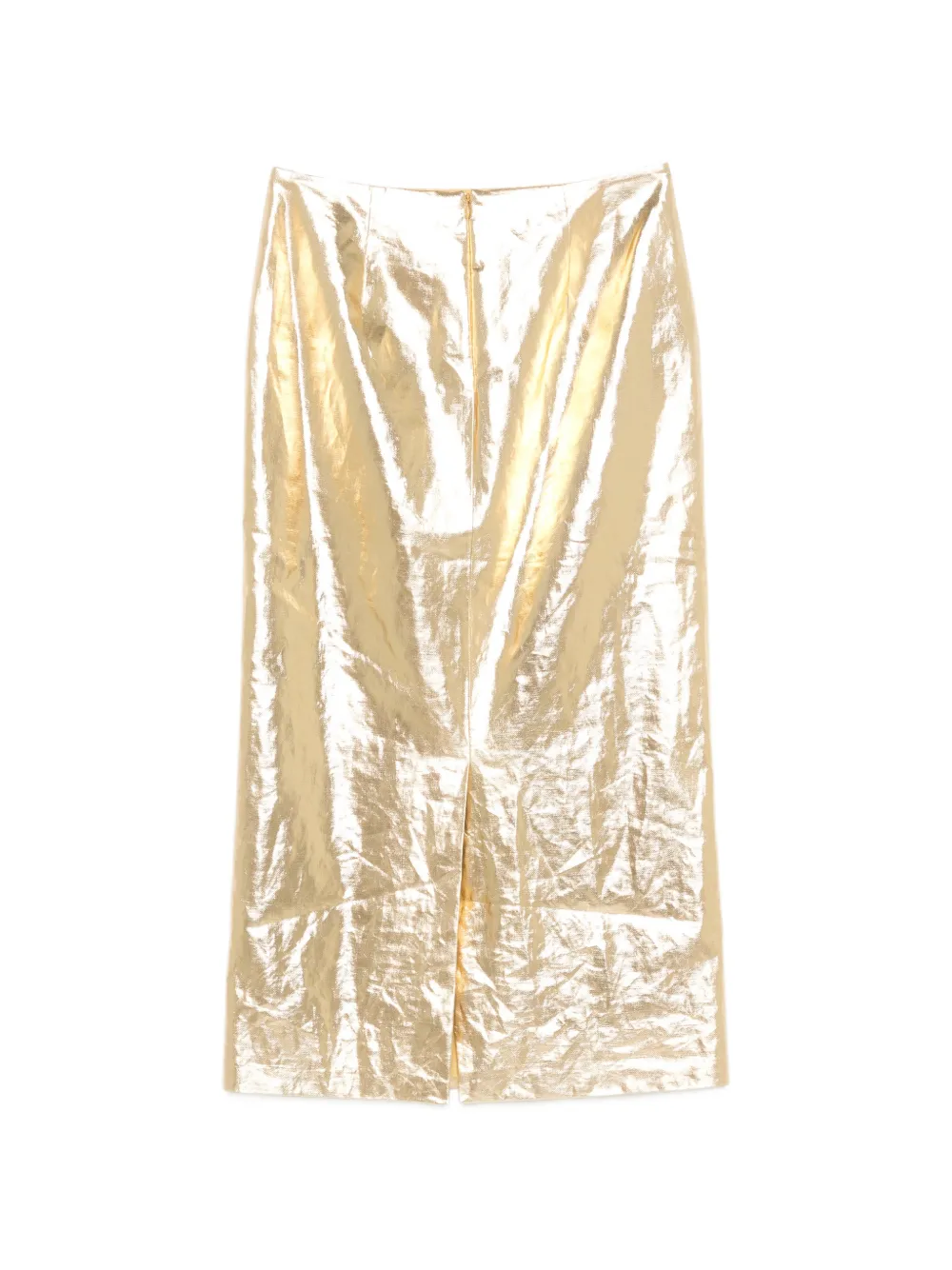 Gabriela Hearst Manuela midi-rok Goud