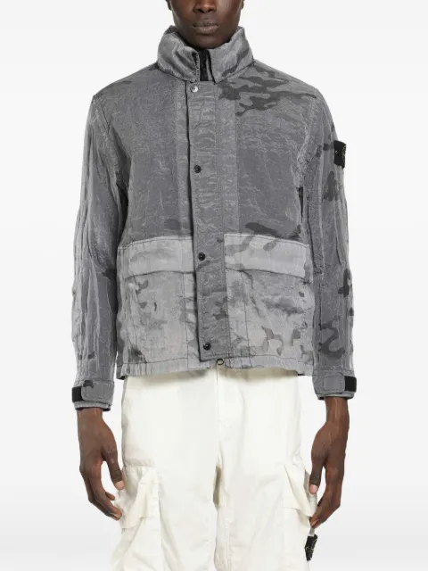 Stone Island camouflage pocket jacket