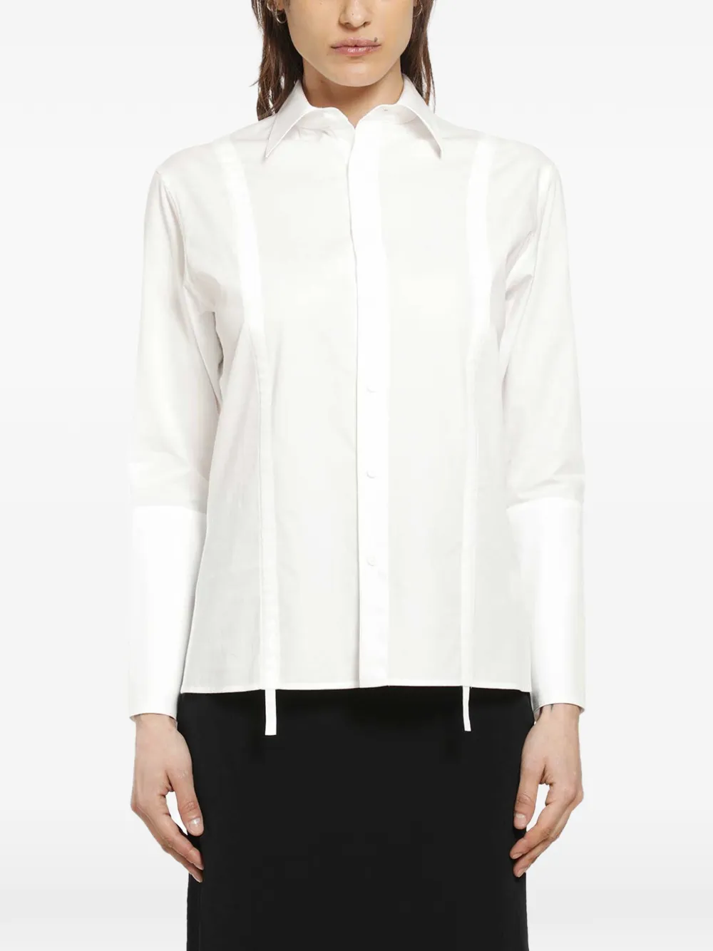 Yohji Yamamoto buttoned shirt - Bianco
