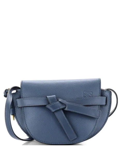 Loewe Pre-Owned Gate Shoulder Bag 皮质迷你斜挎包