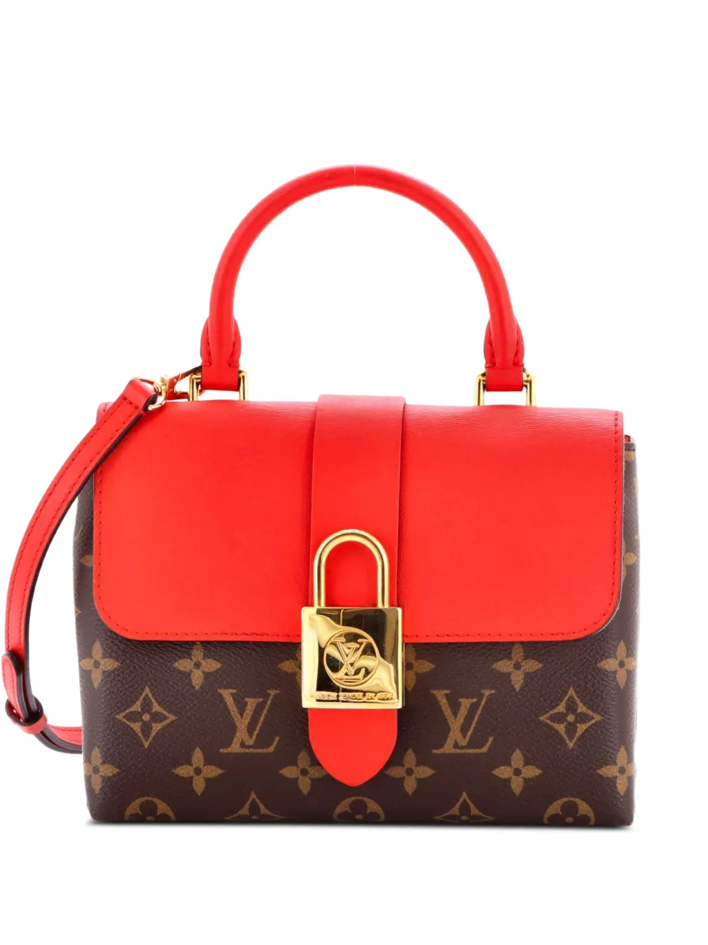 Louis Vuitton Pre-Owned Locky Handbag Monogram Canvas with Leather BB satchel - Multicolore
