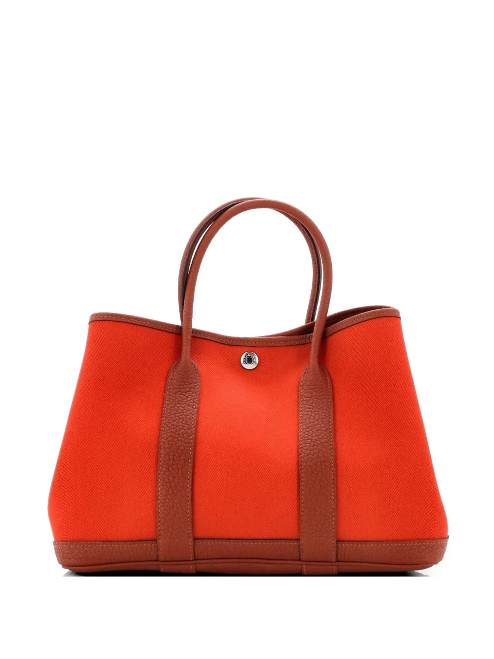 Hermès Pre-Owned Garden Party Toile and Leather 30 tote bag - Marrone