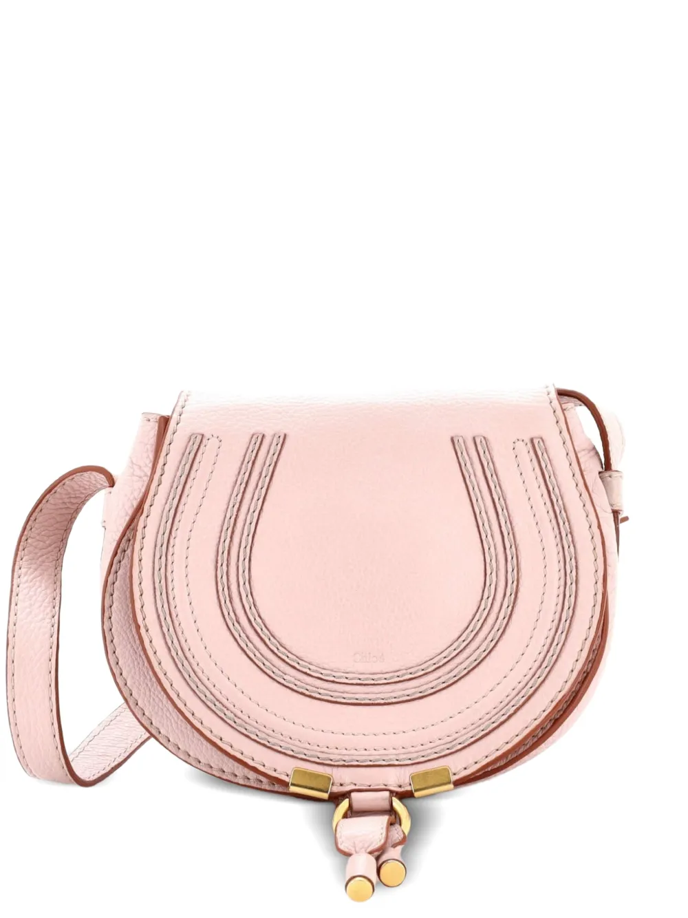Chloé Pre-Owned Marcie Leather Small crossbody bag - Rosa