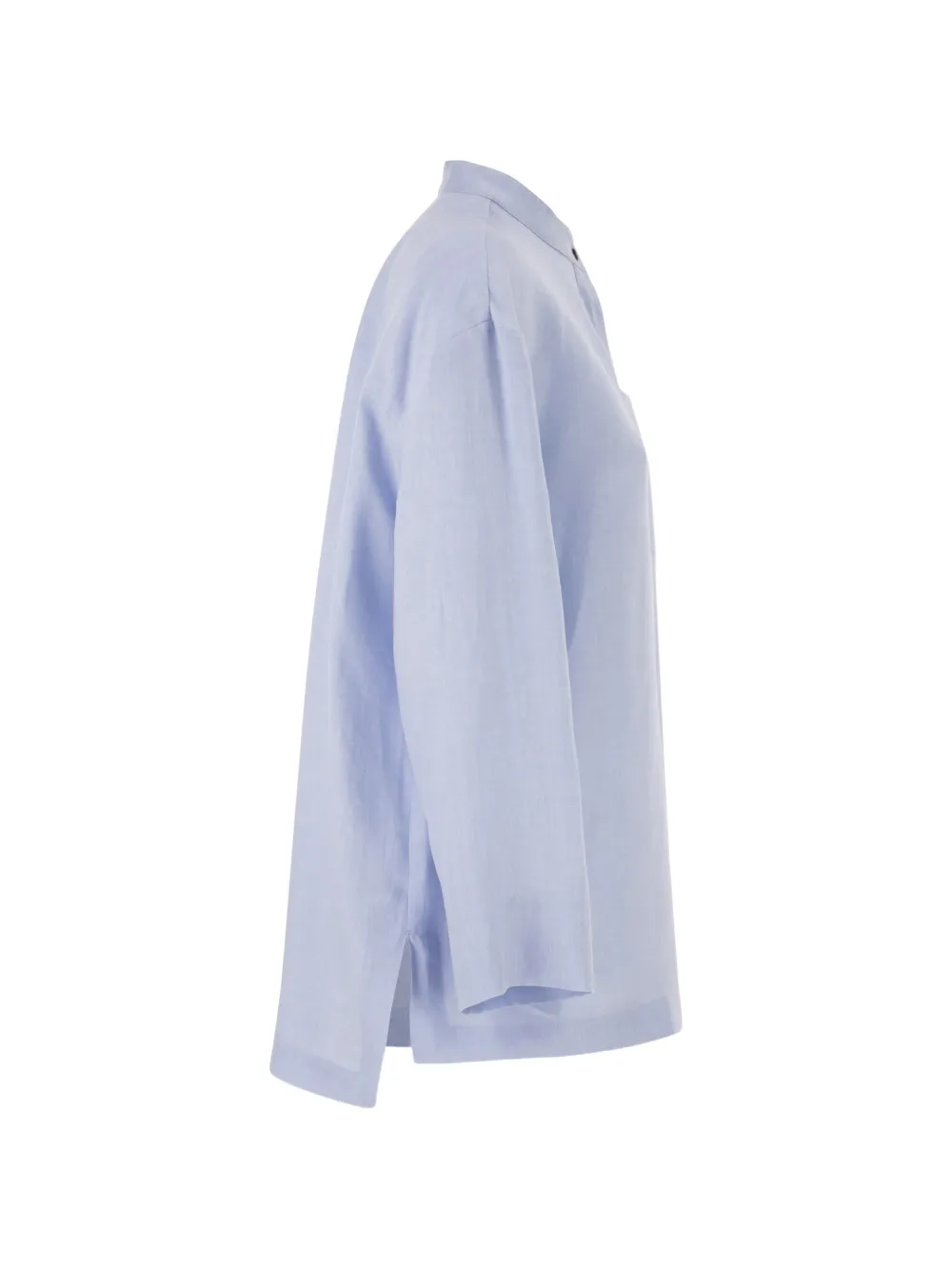 's Max Mara Patch-pocket Linen Shirt - Blue 
