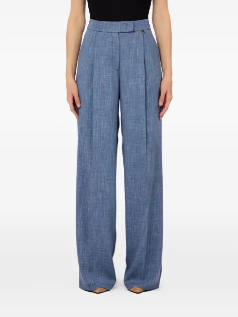 LIU JO pantalon à design plissé