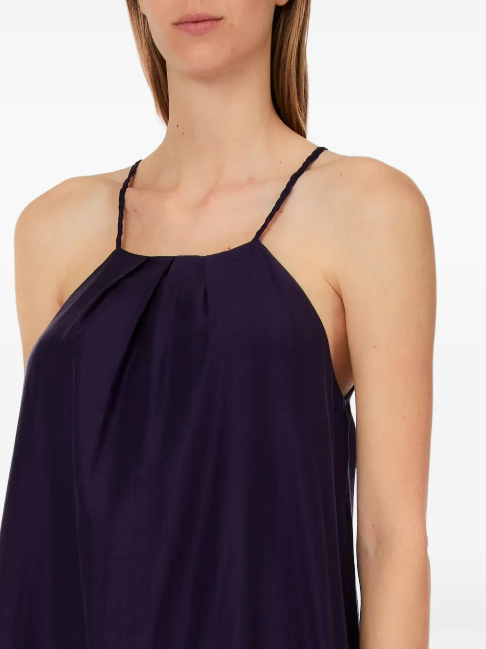  Liu Jo Gathered Dress - Purple 