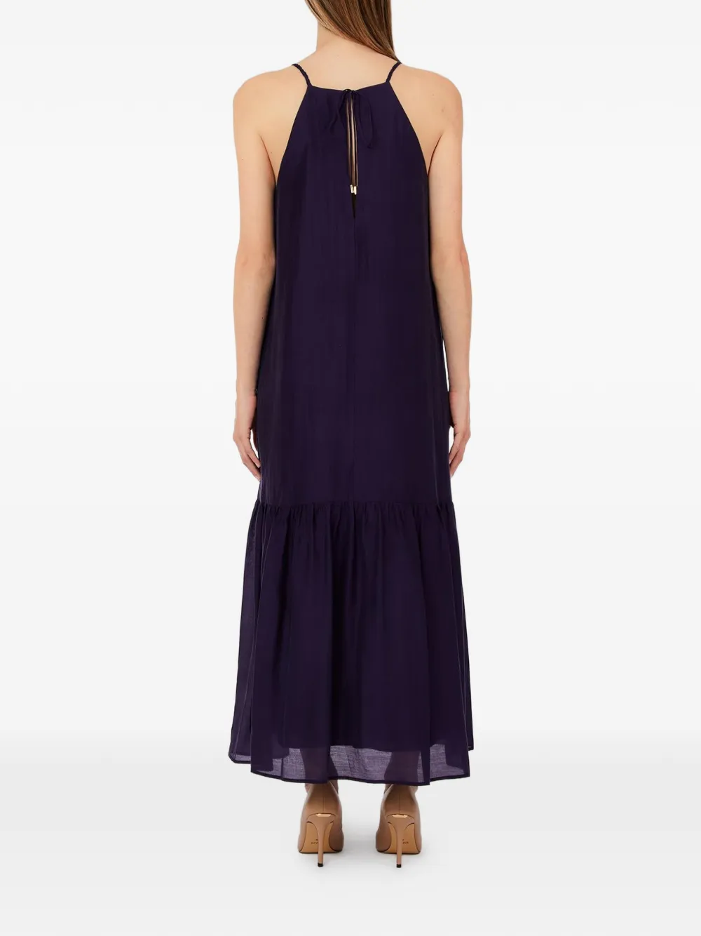  Liu Jo Gathered Dress - Purple 
