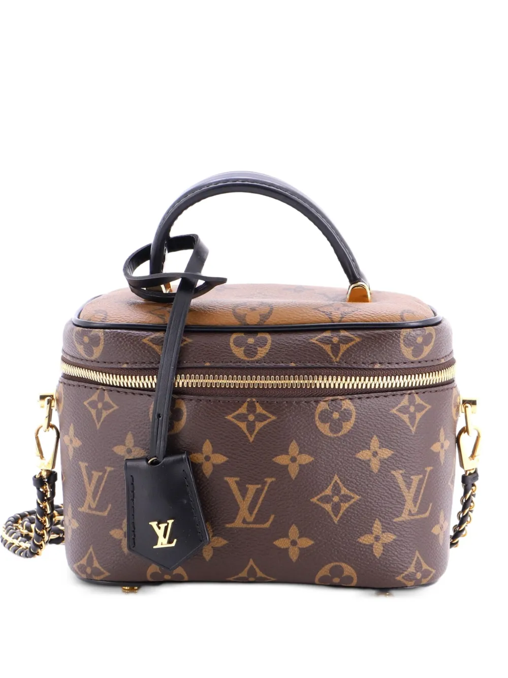 Louis Vuitton Pre-Owned Vanity Handbag Reverse Monogram Canvas PM satchel - Brown