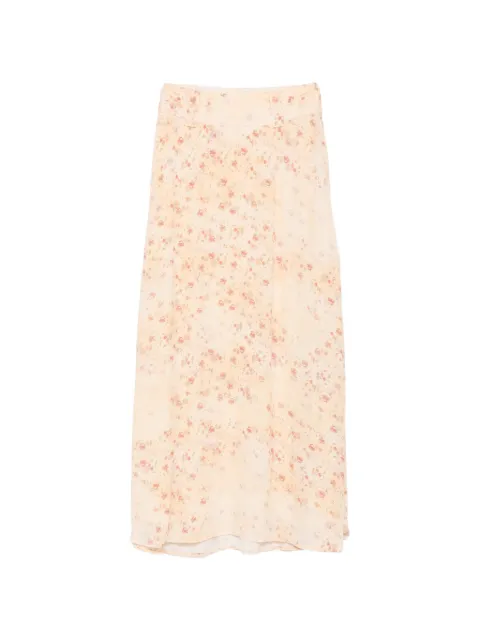 Ba&Sh Nattalina floral-print midi skirt